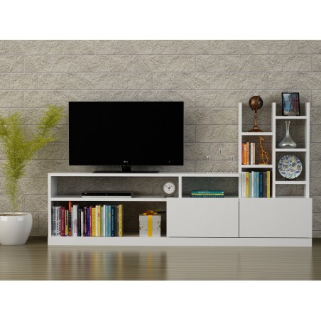 Comoda TV Dolunay - White 164.4 X 91.3 X 25 - 1