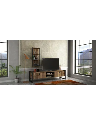 Comoda TV Lost - Walnut 184.5 X 45 X 34  - 3