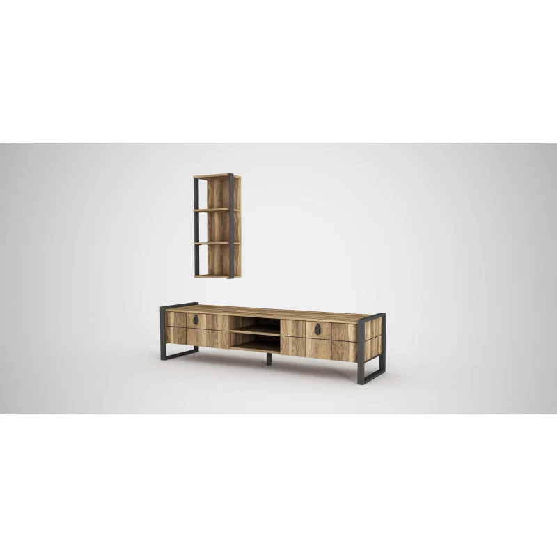 Comoda TV Lost - Walnut 184.5 X 45 X 34  - 5
