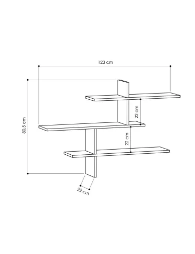 Raft Leo - Anthracite 123 X 80.5 X 22  - 5