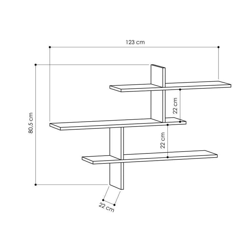 Raft Leo - Anthracite 123 X 80.5 X 22  - 5