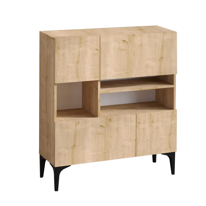 Dulap Tip Consola Krista - Sapphire Oak 100 X 35 X 125  - 4
