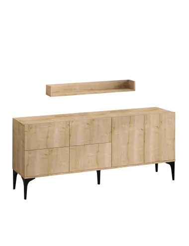 Dulap Tip Consola Stella - Sapphire Oak 180 X 55 X 40  - 4