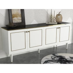 Dulap Tip Consola Ravenna - White 180 X 40 X 76 - 1
