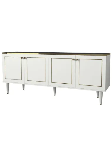 Dulap Tip Consola Ravenna - White 180 X 40 X 76  - 4