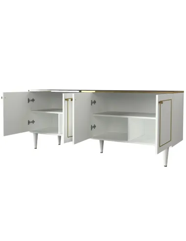 Dulap Tip Consola Ravenna - White 180 X 40 X 76  - 5