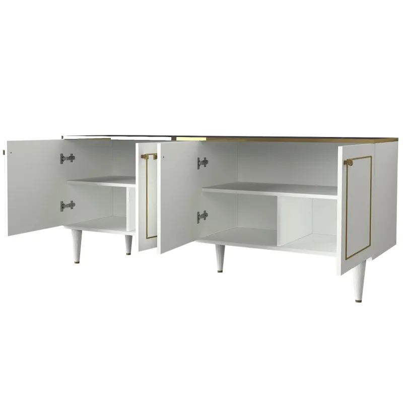 Dulap Tip Consola Ravenna - White 180 X 40 X 76  - 5