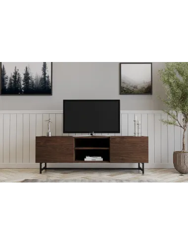Comoda TV Wood - Walnut 150 X 50 X 41  - 1
