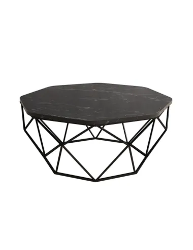 Masa de Cafea Diamond - Black Marble 90 X 38 X 90  - 4
