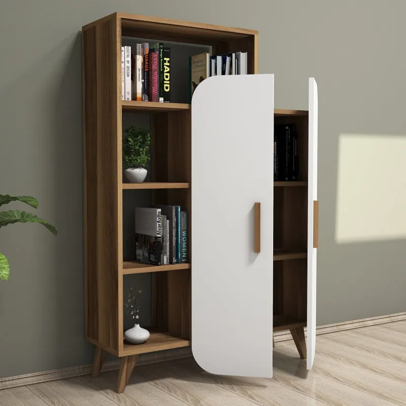 Raft cu Dulapior Form - Walnut, White  - 4