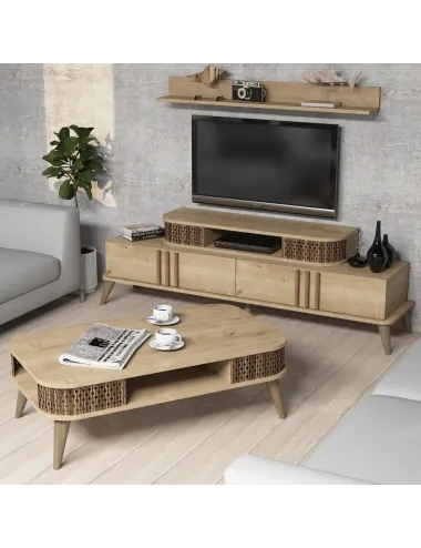 Set Mobilier Eylul - Oak 3 piese - 2