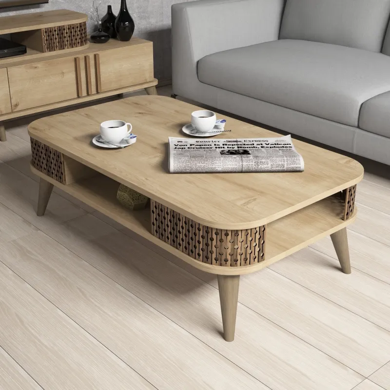 Set Mobilier Eylul - Oak 3 piese  - 4