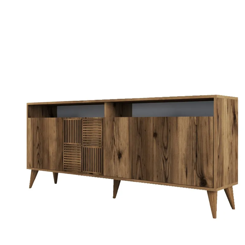 Dulap Tip Consola Milan - Walnut 180 X 78.6 X 35  - 6