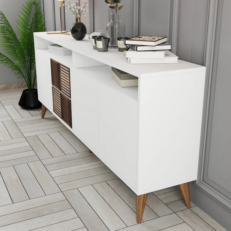 Dulap Tip Consola Milan - White 180 X 78.6 X 35  - 4