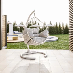 Scaun cu Balansoar Gradina Mavera - White - 1