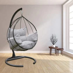 Scaun cu Balansoar Gradina Mavera - White, Anthracite - 2