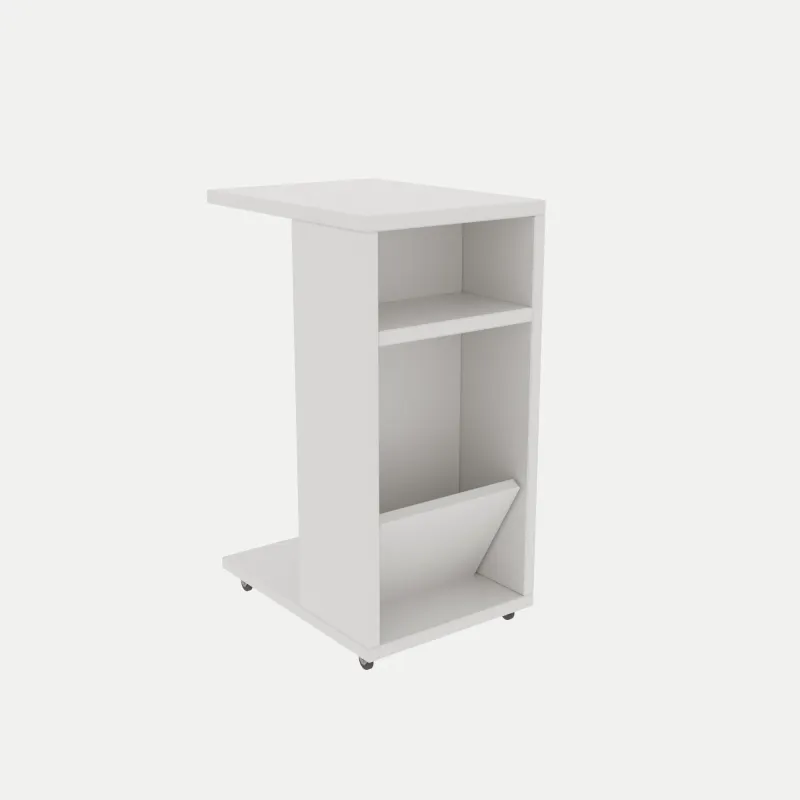 Masa Servire Cafea la Pat Filinta - White 30 X 63 X 40  - 2