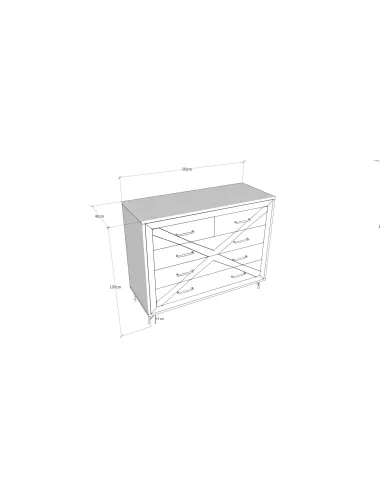 Dulapior Comfort 80 X 100 X 40  - 4