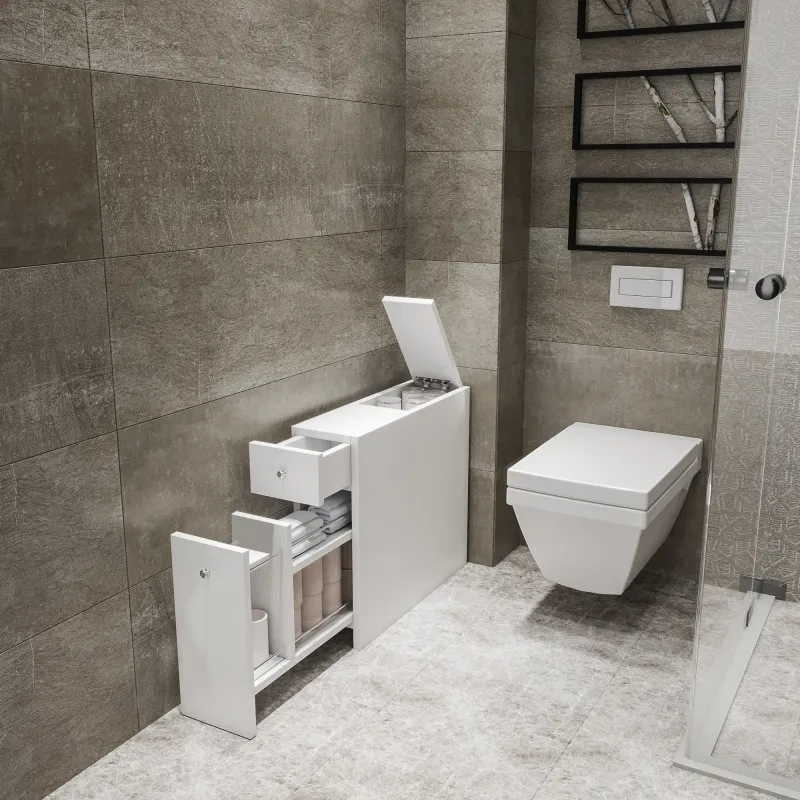 Dulapior Baie Calencia - White 20 X 55 X 60  - 1