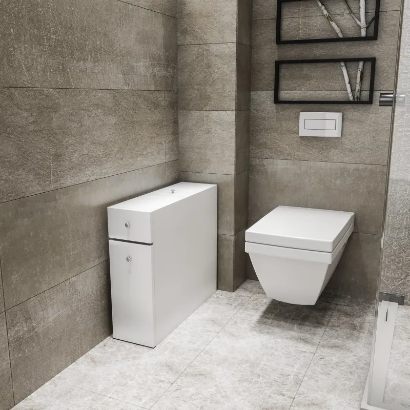 Dulapior Baie Calencia - White 20 X 55 X 60  - 2