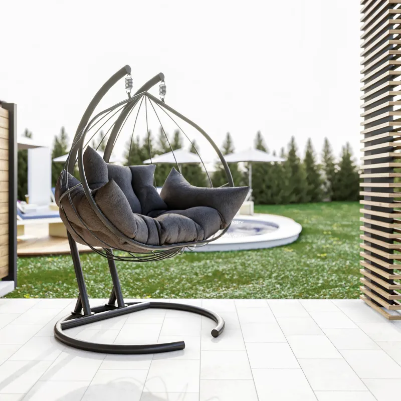 Balansoar exterior sau interior Hanedan - Anthracite  - 4