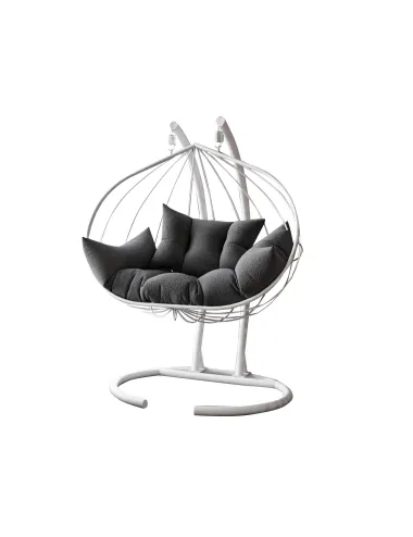 Balansoar Interior sau Exterior Hanedan - Anthracite, White  - 6