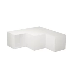 Comoda TV de colt Compact - White 90 X 32 X 92  - 3