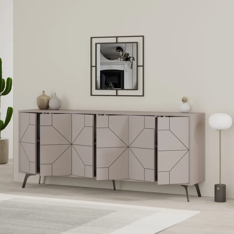 Dulap Tip Consola Dune 183 - Light Mocha 184 X 77.4 X 35  - 3