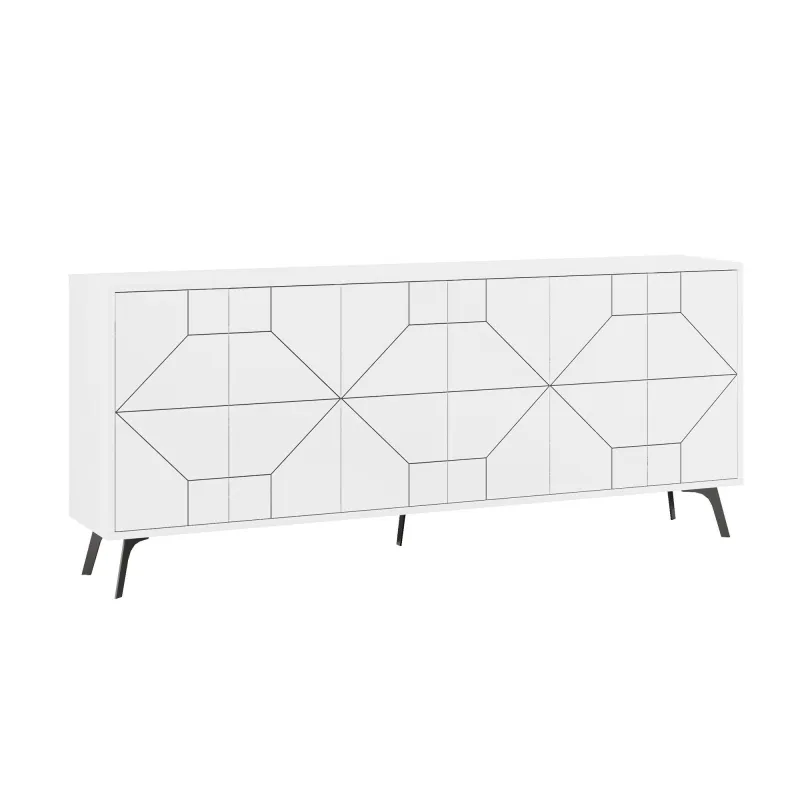 Dulap Tip Consola Dune 183 - White 184 X 77.4 X 35  - 5