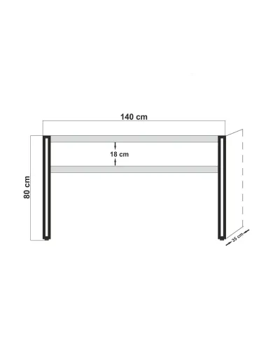 Raft Cosmo Dresuar 140 X 80 X 35  - 6