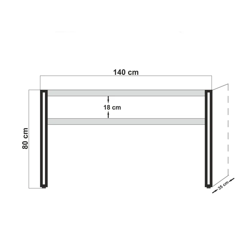 Raft Cosmo Dresuar 140 X 80 X 35  - 6