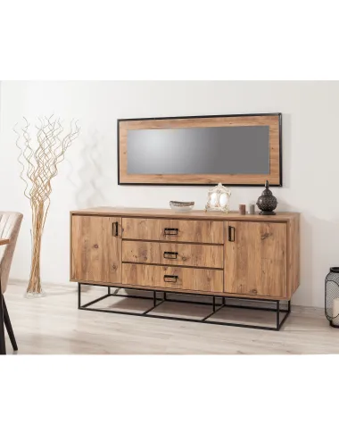 Dulap Tip Consola Quantum Verda 180 X 80 X 45 - 1