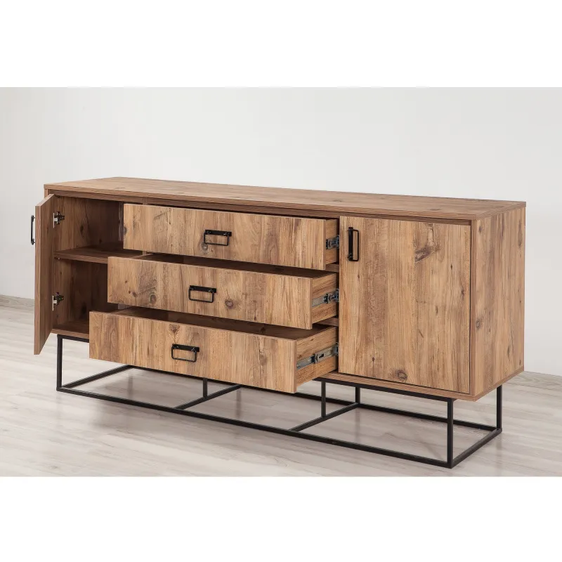 Dulap Tip Consola Quantum Verda 180 X 80 X 45  - 2
