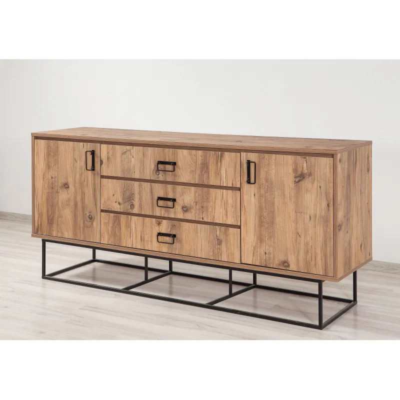 Dulap Tip Consola Quantum Verda 180 X 80 X 45  - 3