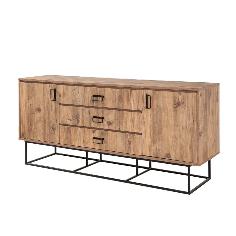 Dulap Tip Consola Quantum Verda 180 X 80 X 45  - 4