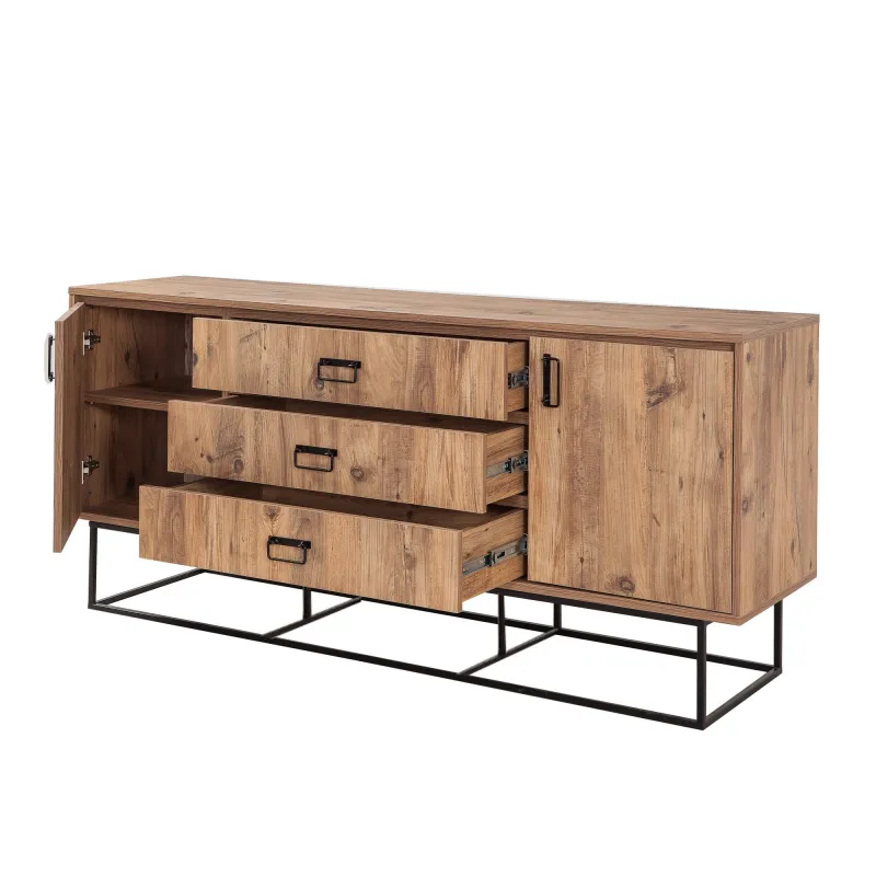 Dulap Tip Consola Quantum Verda 180 X 80 X 45  - 5