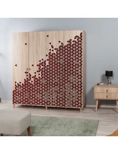 Dulap Dormitor İmaj-122 Dimensiuni 180 X 192 X 52 - 1