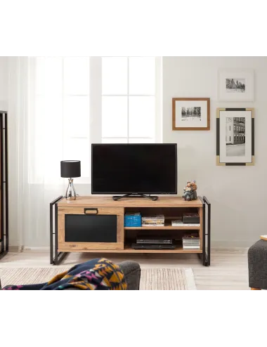 Comoda TV Stil Industrial Arcas Briana 130 X 50 X 45  - 1
