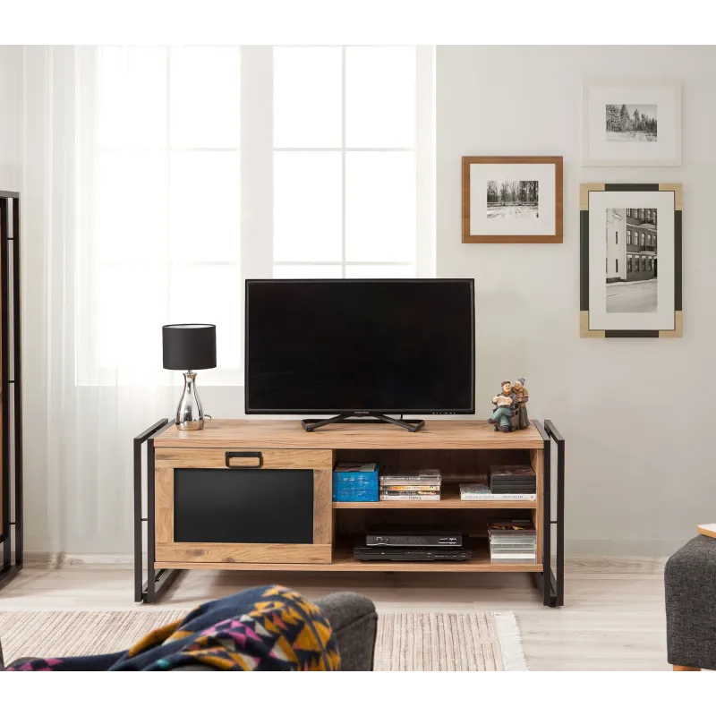 Comoda TV Stil Industrial Arcas Briana 130 X 50 X 45  - 1