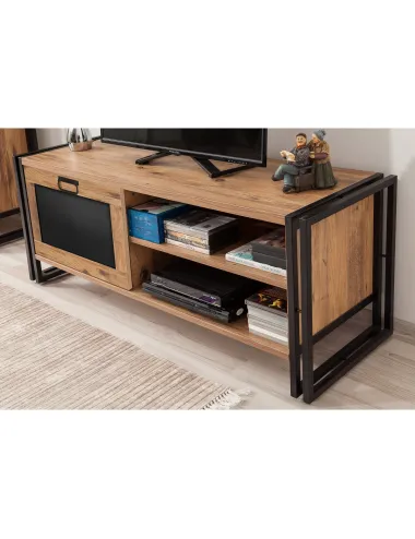 Comoda TV Stil Industrial Arcas Briana 130 X 50 X 45  - 2