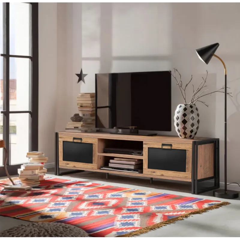 Comoda TV Stil Industrial Arcas Norma 180 X 50 X 45  - 1