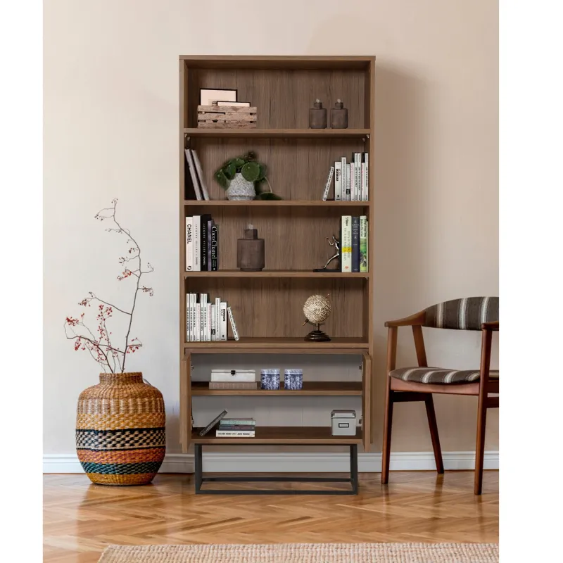 Raft Rea Culoare Nuc 80 X 182 X 36  - 2