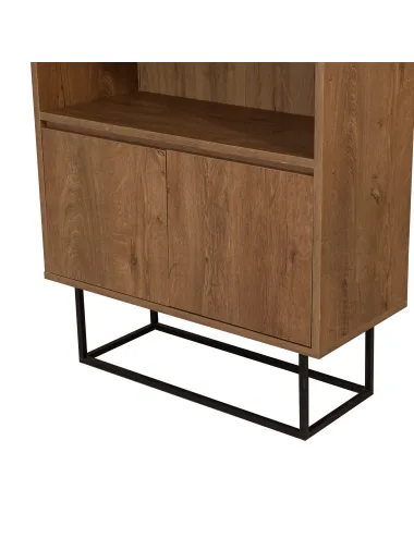 Raft Rea Culoare Nuc 80 X 182 X 36  - 6