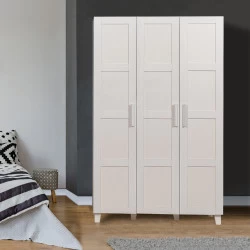 Dulap Dormitor Hedera 1 - White 120 X 189 X 48 - 2