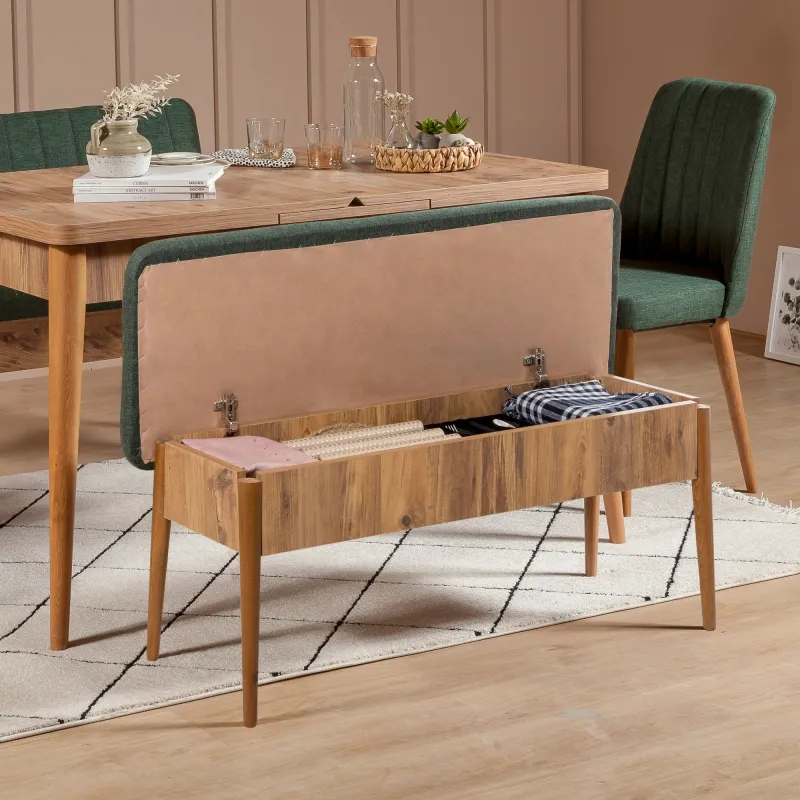 Set Masa si Scaune 5 Piese Vina Atlantic Green  - 2