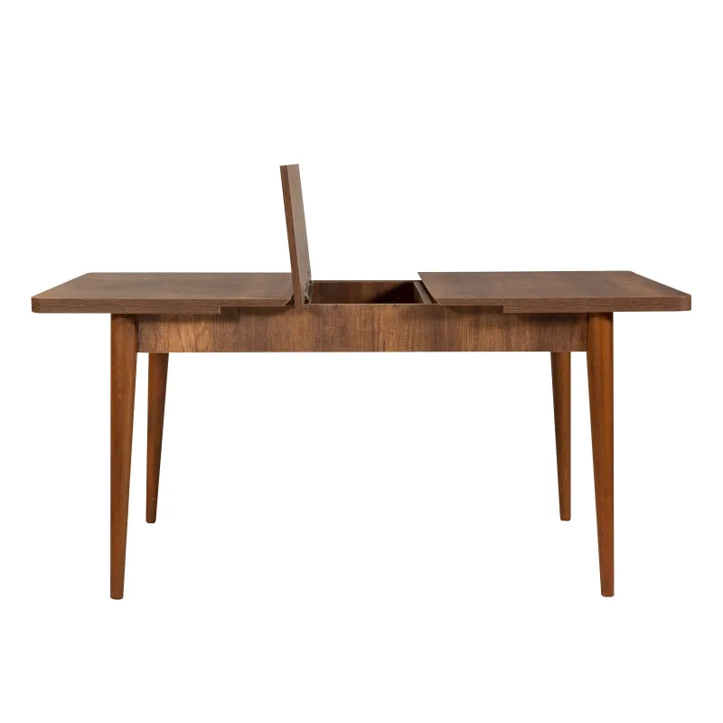 Set Masa si Scaune 5 Piese Vina Walnut Anthracite  - 6