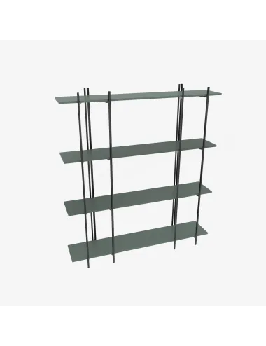 Raft Moss - Green, Black 120 X 180 X 29.6  - 4