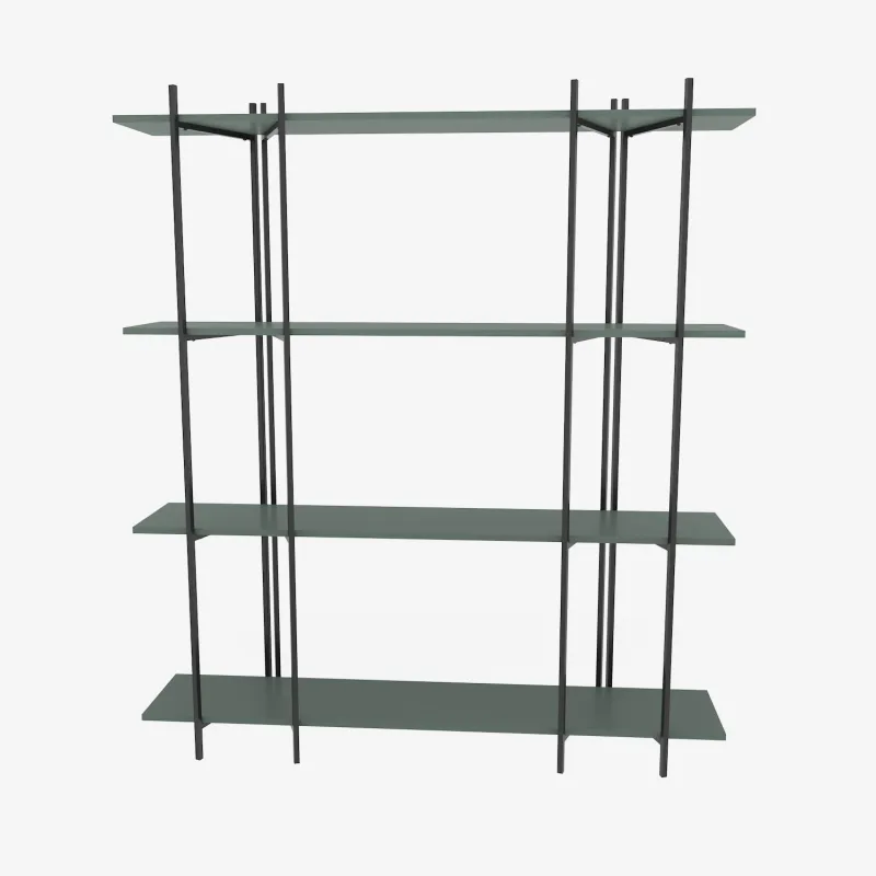Raft Moss - Green, Black 120 X 180 X 29.6  - 5