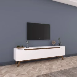 Comoda TV White D1 - 794 Dimensiuni 180 X 48.6 X 35 - 2