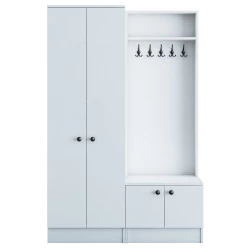 Cuier cu dulap M11 - 1567 Dimensiuni 119.6 X 182.8 X 37.3  - 6